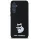 Karl Lagerfeld Silicone Choupette case for Samsung Galaxy A35 - black