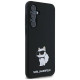 Karl Lagerfeld Silicone Choupette case for Samsung Galaxy A35 - black