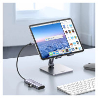 Ugreen HUB Ugreen CM511 15597 5in1 USB-C - USB-C PD / HDMI / 3x USB-A 3.0 - gray