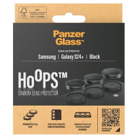 Panzerglass Hoops Camera protection for Samsung Galaxy S24+ - with black frame