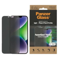 Panzerglass Ultra-Wide Fit Tempered Glass Antibacterial Privacy for iPhone 14 Plus/13 Pro Max