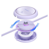 Baseus Free2Pull Cable Retractable USB-C / Lightning 20W 1m - Purple