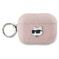 Karl Lagerfeld Monogram Choupette Head case for AirPods Pro 2 - pink