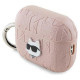 Karl Lagerfeld Monogram Choupette Head case for AirPods Pro 2 - pink