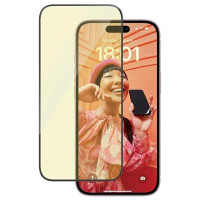 Panzerglass Ultra-Wide Fit Tempered Glass with Glare and Blue Light Filter with Positioner for iPhone 15