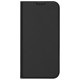 Dux Ducis Skin Pro iPhone 16 Plus Case with Flip and Card Slot - Black