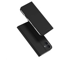 Dux Ducis Skin Pro iPhone 16 Plus Case with Flip and Card Slot - Black