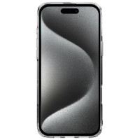 Nillkin Nature Pro Magnetic Case with MagSafe for iPhone 16 Pro - Transparent & White