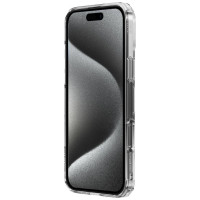 Nillkin Nature Pro Magnetic Case with MagSafe for iPhone 16 Pro - Transparent & White