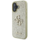 Guess Fixed Glitter Big 4G Case for iPhone 16 Plus - Gold