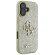 Guess Fixed Glitter Big 4G Case for iPhone 16 Plus - Gold