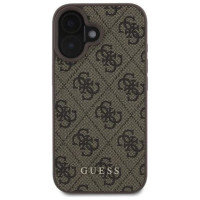Guess 4G Classic iPhone 16 Case - Brown