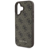 Guess 4G Classic iPhone 16 Case - Brown