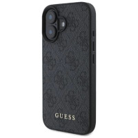 Guess 4G Classic iPhone 16 Case - Black