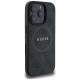 Guess 4G Ring Classic Logo MagSafe case for iPhone 16 Pro Max - black