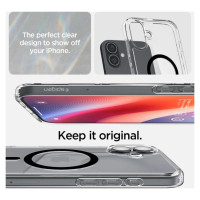Spigen Ultra Hybrid Mag Case with MagSafe for iPhone 16 Plus - Black