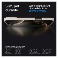 Spigen Liquid Air Case for iPhone 16 Pro Max - Titanium