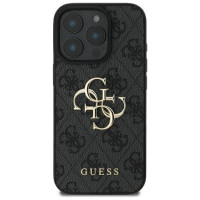 Guess 4G Big Logo iPhone 16 Pro Max Case - Black