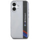 BMW Motosport IML Vertical Stripe iPhone 16 Case - Gray