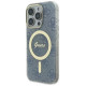 Guess IML 4G MagSafe Case for iPhone 16 Pro Max - Blue