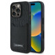 Karl Lagerfeld Cardslots Monogram iPhone 16 Pro Max Case - Black
