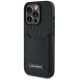 Karl Lagerfeld Cardslots Monogram iPhone 16 Pro Max Case - Black