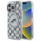 Karl Lagerfeld IML Monogram Karl & Choupette Head MagSafe iPhone 16 Pro Case - Clear