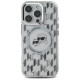 Karl Lagerfeld IML Monogram Karl & Choupette Head MagSafe iPhone 16 Pro Case - Clear