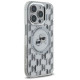 Karl Lagerfeld IML Monogram Karl & Choupette Head MagSafe iPhone 16 Pro Case - Clear
