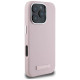 Karl Lagerfeld FW Metal Plate MagSafe iPhone 16 Pro Case - Pink