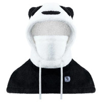 Qunature Panda Ski Balaclava for Kids/Adults Size L - Black/White