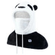 Qunature Panda Ski Balaclava for Kids/Adults Size L - Black/White