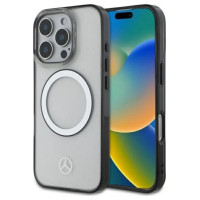 Mercedes Printed Logo MagSafe Case for iPhone 16 Pro - Clear