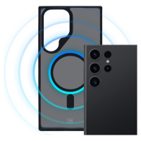 3Mk Protection 3mk Smoke MagCase with MagSafe for Samsung Galaxy S24 Ultra - semi-transparent