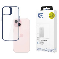 3Mk Protection 3mk Satin Armor Case+ Blue for Apple iPhone 15 - transparent