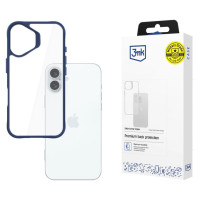 3Mk Protection 3mk Satin Armor Case+ Blue for Apple iPhone 16 Plus - transparent