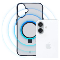 3Mk Protection 3mk Smoke Case Mag&Stand for Apple iPhone 16 - black