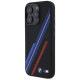 BMW Silicone Random Lines MagSafe iPhone 16 Pro Case - Black