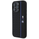 BMW Silicone Hexagon Blue Line MagSafe Case for iPhone 16 Pro Max - Black