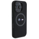 BMW M Silicone Printed Ring MagSafe Case for iPhone 16 Pro Max - Black