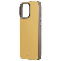 Uniq Lyden DS iPhone 16 Pro 6.3" Magclick Charging case yellow-gray/yellow-gray