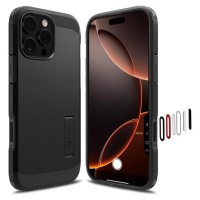 Spigen Tough Armor "T" MagSafe case for iPhone 16 Pro - black