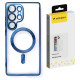Wozinsky Electroplated Magsafe Case for Samsung Galaxy S24 FE - Blue
