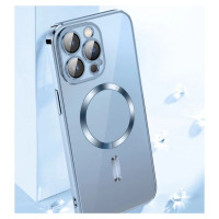 Wozinsky Electroplated Magsafe Case for Samsung Galaxy S24 FE - Blue