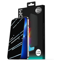 Joyroom JR-MLG0282 2.5D Dustproof Privacy Tempered Glass with Black Frame for iPhone 15 Plus/16 Plus