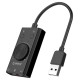 Orico SC2 External Multifunction Sound Card with USB-A - Black