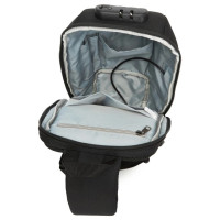 Wozinsky Premium Single Shoulder Anti-Theft City Backpack with Organizer and USB - Black