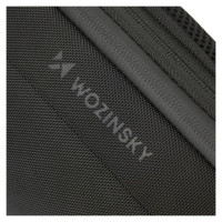 Wozinsky Premium Single Shoulder Anti-Theft City Backpack with Organizer and USB - Black