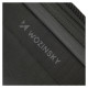 Wozinsky Premium Single Shoulder Anti-Theft City Backpack with Organizer and USB - Black