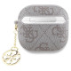 Guess GUA4G4GSMP AirPods 4 cover pink/pink 4G Charm Collection